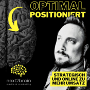 Optimal positioniert