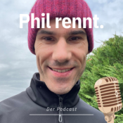 Phil rennt.