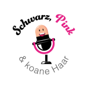 Schwarz, Pink & koane Haar