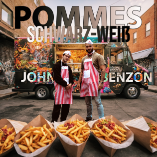 Pommes Schwarz-Weiß