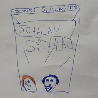 Zwei Schlauies