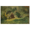 Carl Spitzweg, Der Maler im Garten, um 1860 Download