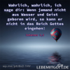 Wenn jemand nicht aus Wasser und Geist geboren wird… Download