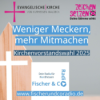 Weniger Meckern, mehr Mitmachen – die Kirchenvorstandswahl 2025