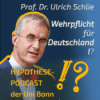 Prof. Dr. Ulrich Schlie: „Deutschland braucht eine allgemeine Wehrpflicht“