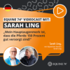 Solarium gegen Stress beim Pferd - Sarah Ling im Equine 74 Videocast