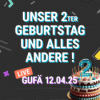 LIVE: 2. Geburtstag & alles Andere! / Äuglein 12.04.