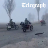 Motorcyclists slip into frontline Pokrovsk under cover of fog Download