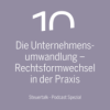 Die Unternehmensumwandlung – Rechtsformwechsel in der Praxis Download