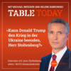 Kann Donald Trump den Krieg in der Ukraine beenden, Herr Stoltenberg? Download