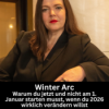 #61 - Winter Arc: Warum du jetzt und nicht am 1. Januar starten musst, wenn du 2026 wirklich verändern willst