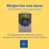 Bürger tun was dazu: Interview mit Christian über den 8./9. Mai in Berlin Download