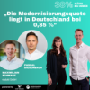 38% Städte neu denken: 117 Pascal Biesenbach & Maximilian Schwarz von viadukt GmbH⎮„Die Modernisierungsquote liegt in Deutschland bei 0,85 %” Download