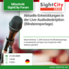 SightCity Forum 2025 - Aktuelle Entwicklungen in der Live-Audiodeskription, Blindenreportage (F1071) Download