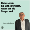 Predigt vom 31.3.24 | Diesen Jesus hat Gott auferweckt, woran wir alle Zeugen sind - Hans-Peter-Pache Download