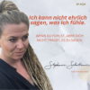 #026 Ich kann nicht ehrlich sagen, was ich fühle – aus Angst, was dann passiert