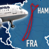 Keine Landung möglich! Wegen Sturm von Frankfurt nach Frankfurt! AeroNews Download