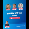 SISTRIX SEO Talk: Runde 6 (Aufzeichnung) (Julia Weißbach, Sebastian Adler & Markus Hövener) | OMT-Podcast #283