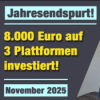 EUR 140.960 P2P Kredite Portfolio | Update 11/2025