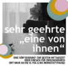 sehr geehrte "eine von ihnen"
