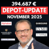 egtv #431 DIESE Aktien kaufe und verkaufe ich jetzt (Depot-Update November 2025)