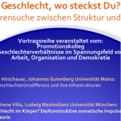 Prof. Dr. Regina BeckerSchmidt „Geschlecht“ Bezugspunkt für