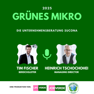 Tim Fischer und Heinrich Tschochohei von der Unternehmensberatung sucona