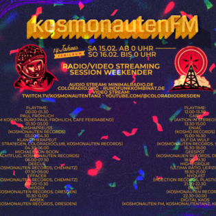 Paul Fröhlich - 14 Jahre Kosmonauten FM - 16.02.2025 (00.00 - 01.30 H)
