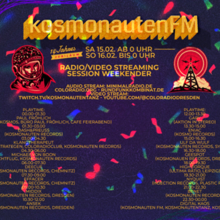 Benet und STRAH - 14 Jahre Kosmonauten FM - 16.02.2025 (23.00 - 24.00 H)