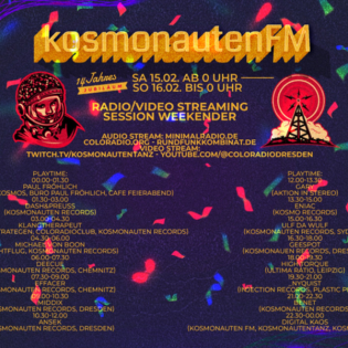 Geespot - 14 Jahre Kosmonauten FM - 16.02.2025 (16.30 - 18.00 H)