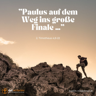 Paulus auf dem Weg ins große Finale ...