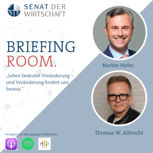 „Aus der Krise zum Triumph“ - Thomas W. Albrecht & Norbert Hofer