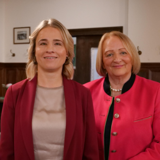 Mit Verena Bentele und Sabine Leutheusser-Schnarrenberger