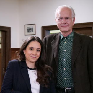 Mit Sara Sievert und Harald Schmidt