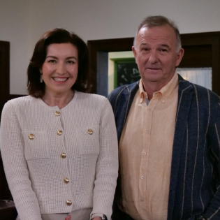 Mit Dorothee Bär und Michael Lerchenberg