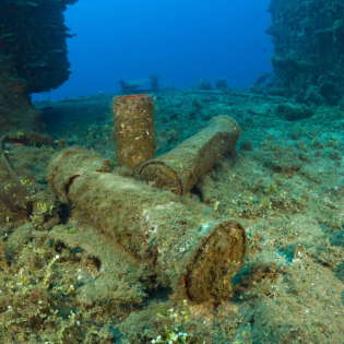 Munition auf dem Grund von Nord- und Ostsee
