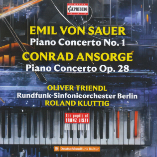 NeAl Emil von Sauer - Conrad Ansorge; Klavierkonzerte