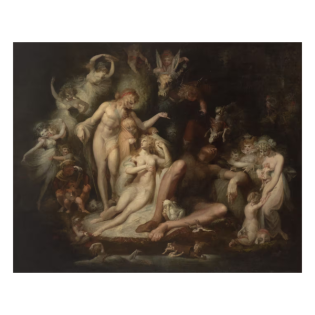 Johann Heinrich Füssli, Titanias Erwachen, 1786–1790