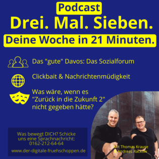 Das Sozialforum - Clickbait & Nachrichtenmüdigkeit & Was wäre ... Zurück in die Zukunft 2