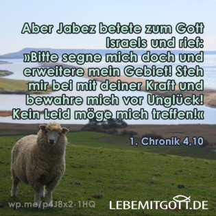 Das Gebet des Jabez