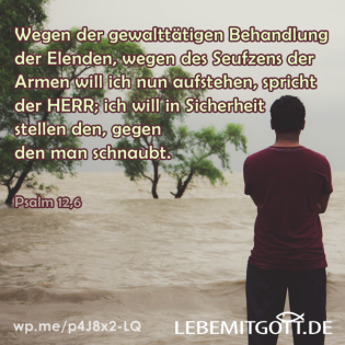 Gott ist die Sicherheit des Elenden!