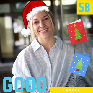 Folge 58 - Weihnachtskarte, die sich abhebt