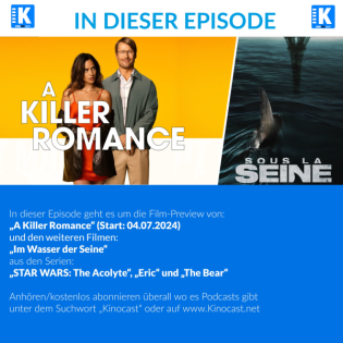 #816: A Killer Romance (Hit Man), Im Wasser der Seine, Star Wars: The Acolyte, Eric, The Bear