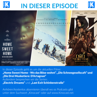 Home sweet Home - Wo das Böse wohnt, Die Schneegesellschaft, Die drei Musketiere – DArtagnan