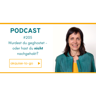 #205 Wurdest du geghostet - oder hast du nicht nachgehakt?