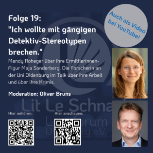 "Ich wollte mit gängigen Detektiv-Stereotypen brechen." (Folge 19)