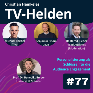 media hall 25: „Personalisierung als Schlüssel für Audience Engagement“ Top-Experten Podiumsdiskussion (#77)