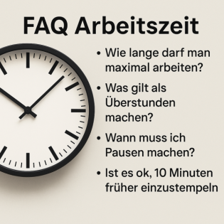 FAQ: Arbeitszeit