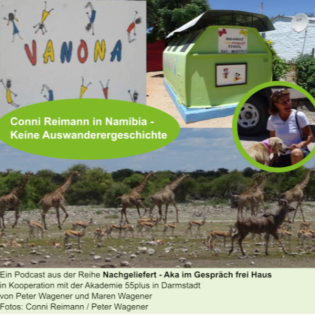 Conni Reimann in Namibia. Von der Bergstraße nach Grootfontein.