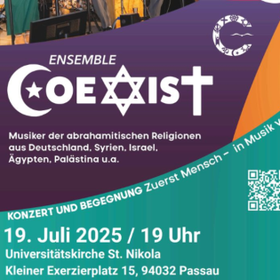 Friedenskonzert mit der Band Coexist